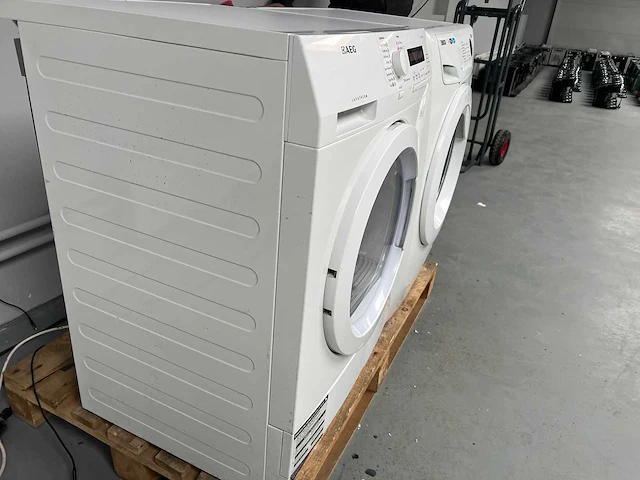 Zanussi - wasmachine + aeg droger - afbeelding 3 van  12