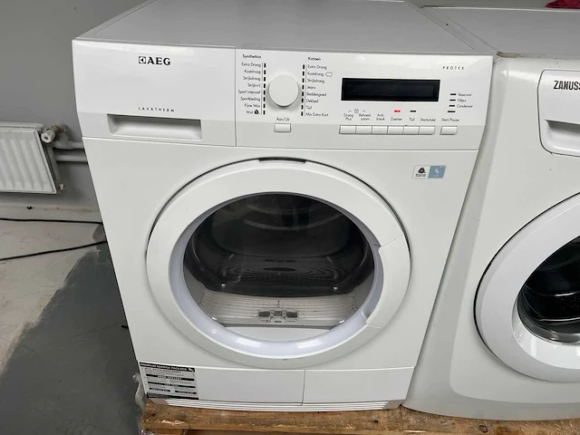 Zanussi - wasmachine + aeg droger - afbeelding 10 van  12