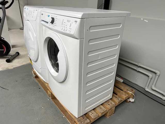 Zanussi - wasmachine + zanussi droger - afbeelding 3 van  11