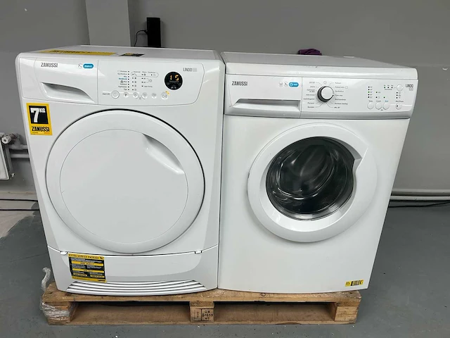 Zanussi - wasmachine + zanussi droger - afbeelding 1 van  13