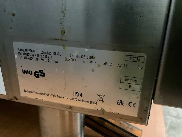 Zanussi fcf/e6-0 combisteamer - afbeelding 6 van  6