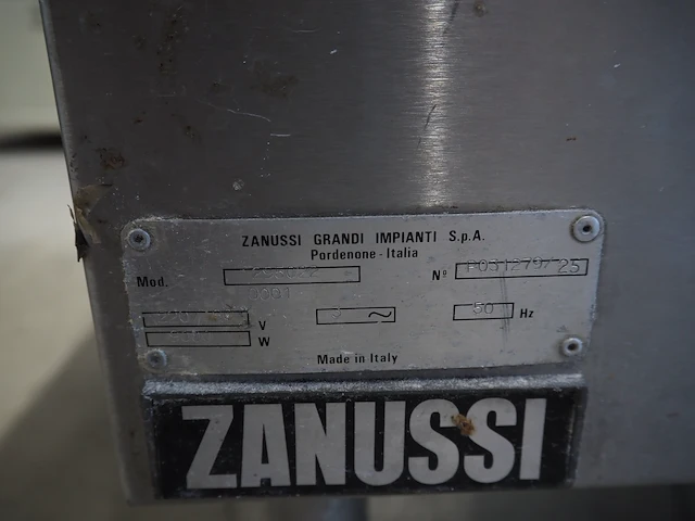 Zanussi grandi impianti s.p.a. - afbeelding 8 van  8