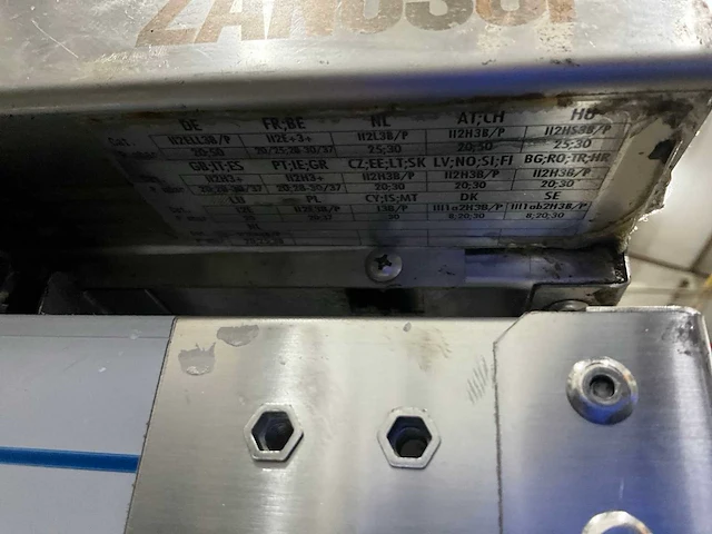 Zanussi ii72l38p gas lavagrill - afbeelding 9 van  9