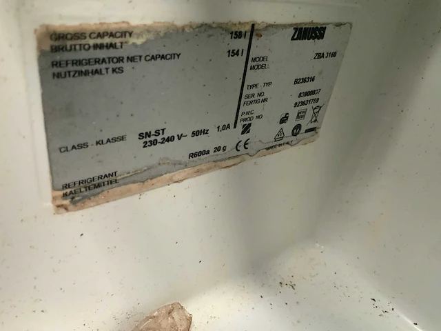 Zanussi inbouw koelkasten - afbeelding 3 van  3