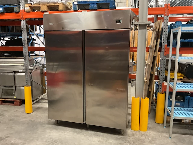 Zanussi rs13px2f 2-deurs rvs koelkast - afbeelding 1 van  6