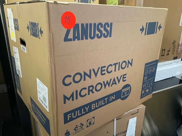 Zanussi zbc34350x inbouw combimagnetron - afbeelding 2 van  2