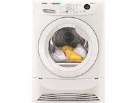 Zanussi zdh8333w warmtepompdroger 8kg - afbeelding 1 van  6