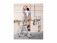 Zarges 40373 seventec bp werkplatform 2 x 3 treden werkplatform treden 274 ca. m maat - afbeelding 2 van  2
