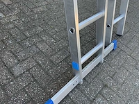 Zarges aluminium ladder (2x) - afbeelding 4 van  9