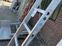 Zarges aluminium ladder (2x) - afbeelding 6 van  9