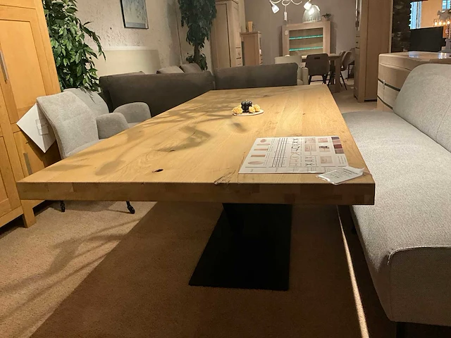 Zaru eiken eetkamertafel - afbeelding 4 van  8
