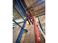 Zasche knikhijskolom met demag elektrische kettingtakel - afbeelding 2 van  9