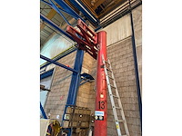 Zasche knikhijskolom met demag elektrische kettingtakel - afbeelding 3 van  9