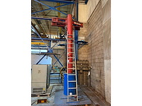 Zasche knikhijskolom met demag elektrische kettingtakel - afbeelding 5 van  9