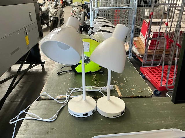 Zd trading 3016700 bureaulamp (2x) - afbeelding 1 van  3