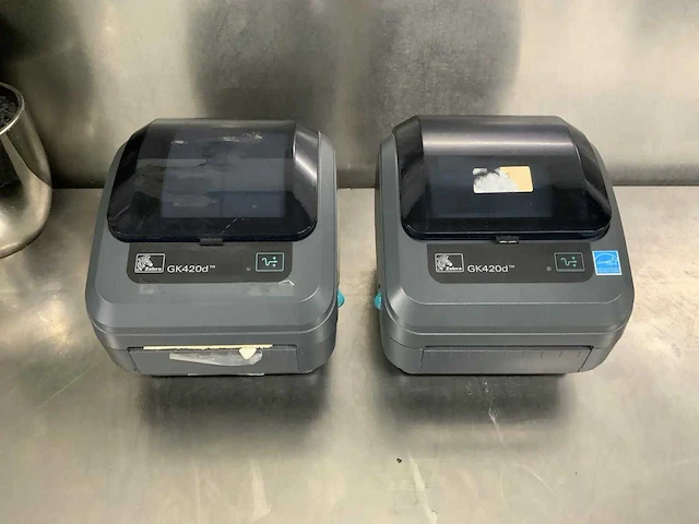 Zebra - gk420d - labelprinter (2x) - afbeelding 1 van  4