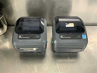 Zebra - gk420d - labelprinter (2x) - afbeelding 1 van  4