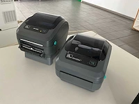 Zebra - zp450 gk420d - labelprinter (2x)