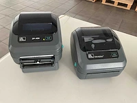 Zebra - zp450 gk420d - labelprinter (2x) - afbeelding 2 van  3