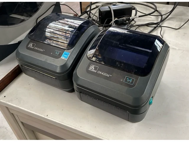 Zebra etikettenprinters (4x) - afbeelding 5 van  9