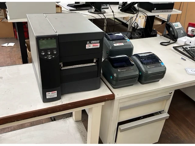 Zebra etikettenprinters (4x) - afbeelding 7 van  9