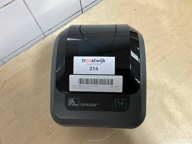 Zebra gk42-200120-000 printer - afbeelding 2 van  4