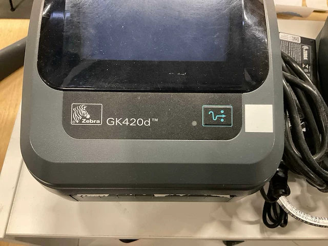 Zebra gk420d bonnenprinter (2x) - afbeelding 2 van  2