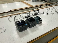 Zebra gk420d labelprinter 2x - dymo labelwriter 400 1x - afbeelding 2 van  4
