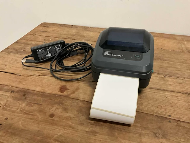 Zebra gk420d labelprinter - afbeelding 2 van  5