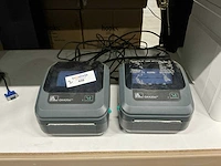 Zebra gk420d labelprinters (2x) - afbeelding 1 van  1