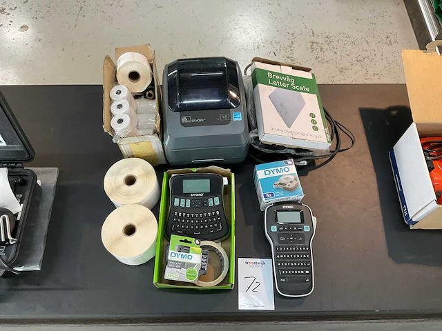 Zebra gk420t labelprinter & divers - afbeelding 1 van  5