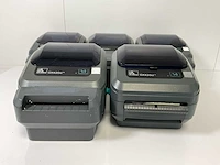 Zebra (gx420d), direct thermal desktop printers (5x) - afbeelding 1 van  10