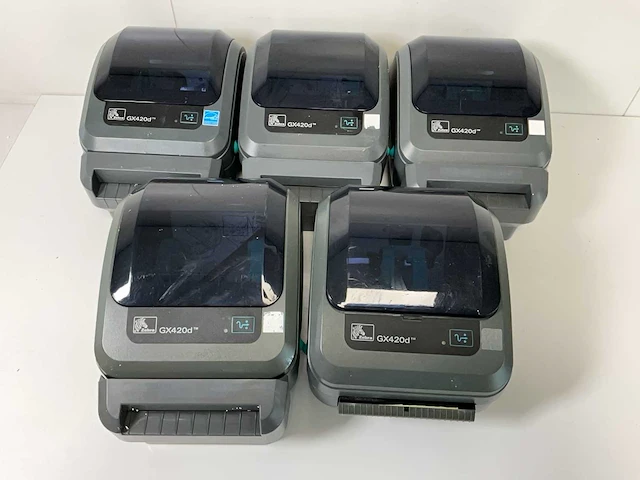 Zebra (gx420d), direct thermal desktop printers (5x) - afbeelding 3 van  10