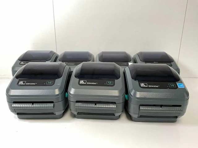 Zebra (gx420d), direct thermal desktop printers (7x) - afbeelding 3 van  10