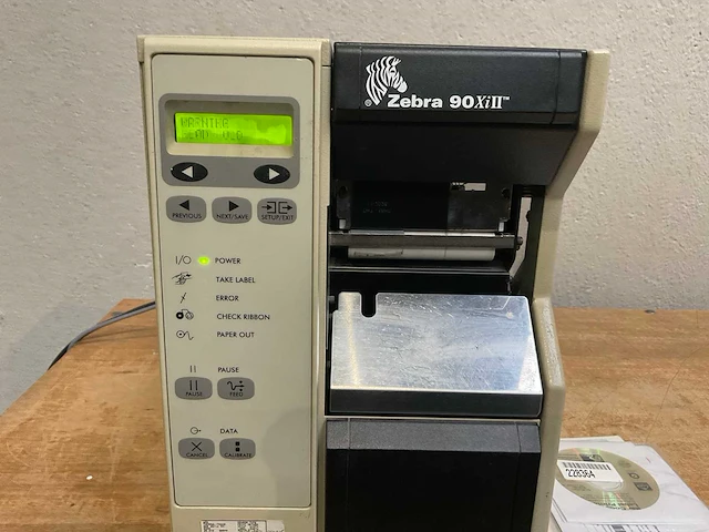 Zebra z090-402-00004 90 xi 300 dpiean labelprinter - afbeelding 2 van  7