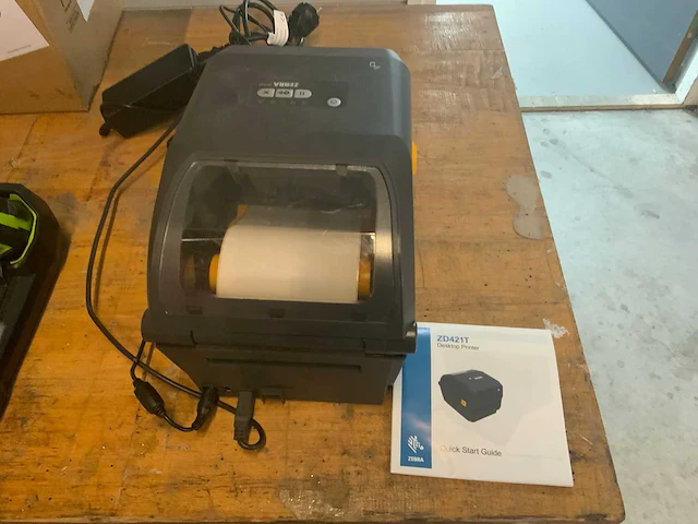 Zebra zd421 labelprinter met handscanners - afbeelding 3 van  5