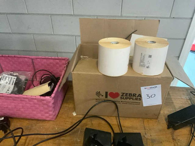 Zebra zd421 labelprinter met handscanners - afbeelding 5 van  5