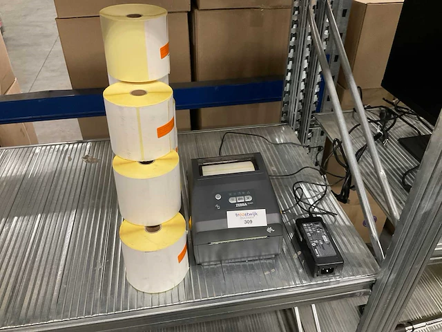 Zebra zd421 labelprinter - afbeelding 1 van  3