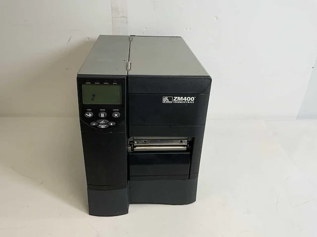 Zebra (zm400) thermal transfer label printer - afbeelding 1 van  6