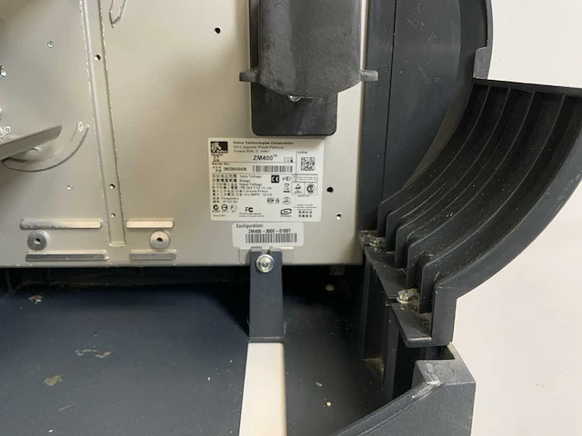 Zebra (zm400) thermal transfer label printer - afbeelding 4 van  6