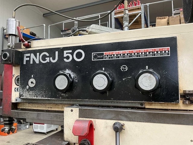 Zebrak fngj50 freesmachine - afbeelding 3 van  12