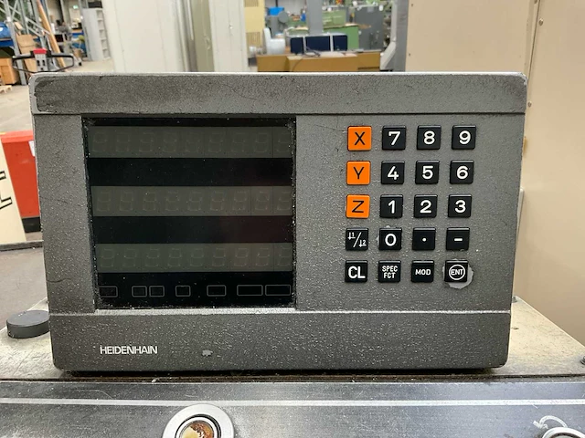 Zebrak fngj50 freesmachine - afbeelding 12 van  12