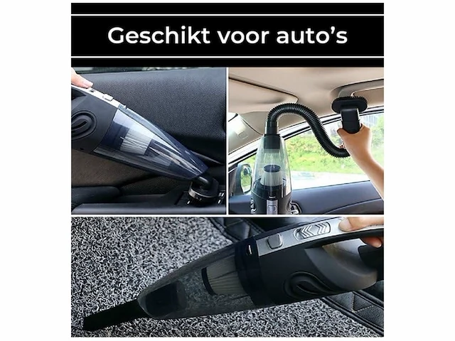 Zedar s300 kruimelzuiger snoerloos handstofzuiger met 4 opzetstukken met 4 hepa filters - afbeelding 3 van  5