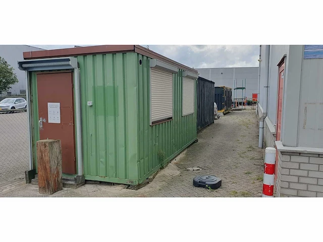 Zeecontainer - kantoorunit - afbeelding 3 van  3