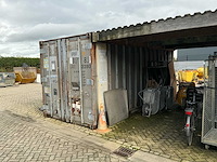 Zeecontainer 2x met overkapping - afbeelding 11 van  15