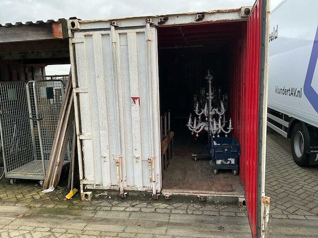 Zeecontainer 2x met overkapping - afbeelding 10 van  15