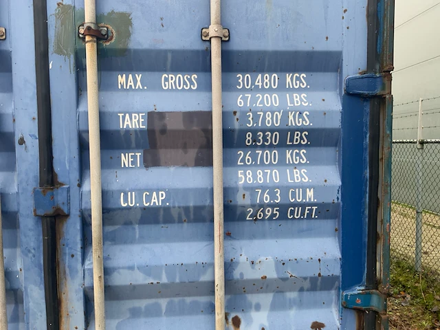 Zeecontainer, 40ft - afbeelding 5 van  8