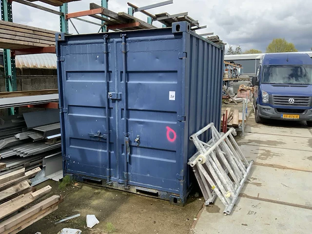 Zeecontainer 8ft - afbeelding 1 van  4