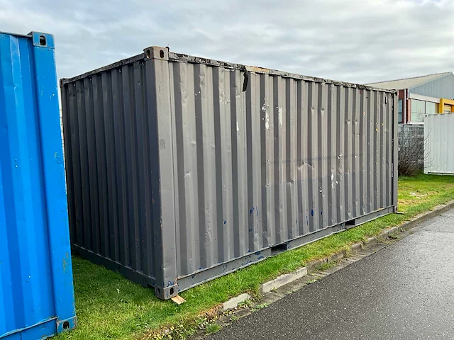 Zeecontainer / materiaalcontainer 20 ft - afbeelding 2 van  9