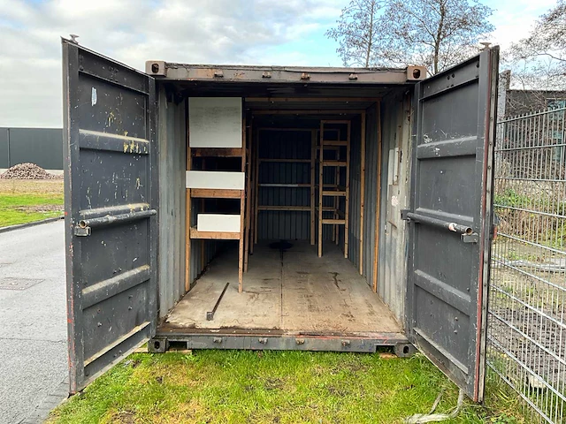 Zeecontainer / materiaalcontainer 20 ft - afbeelding 4 van  9